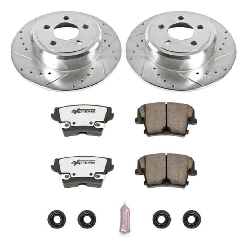 PowerStop — Power Stop 05-19 Chrysler 300 Rear Z26 Street Warrior Brake Kit - view 1
