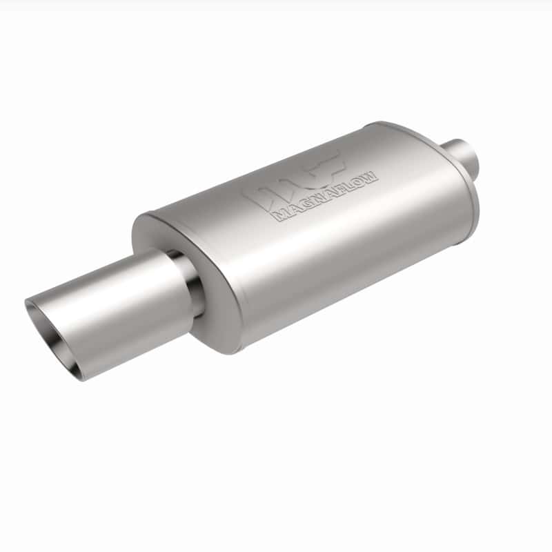 Magnaflow — MagnaFlow Muffler W/Tip Mag SS 14X5X8 2.25/4.
Straight Through - view 8