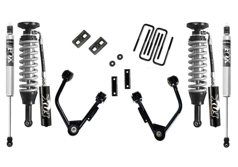Superlift — Superlift 07-21 Toyota Tundra 4WD 3in Lift Kit w/ Fox Front Coilover & 2.0 Rear - view 2