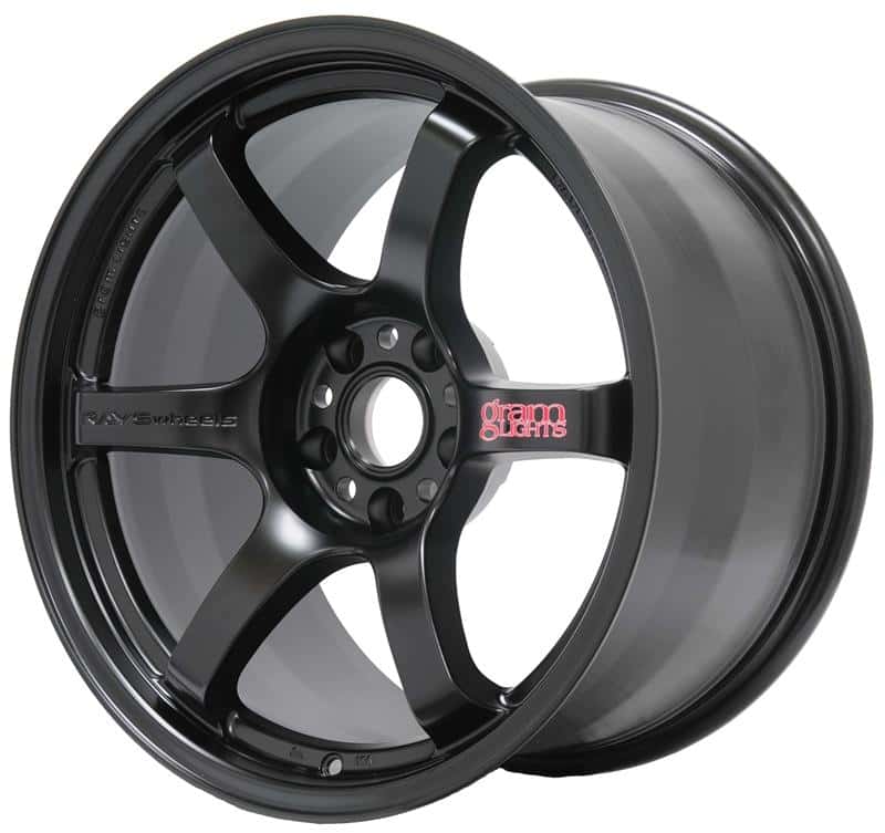 Gram Lights — Gram Lights 57DR 18x9.5 +12 5x114.3 Semi Gloss Black Wheel - view 3