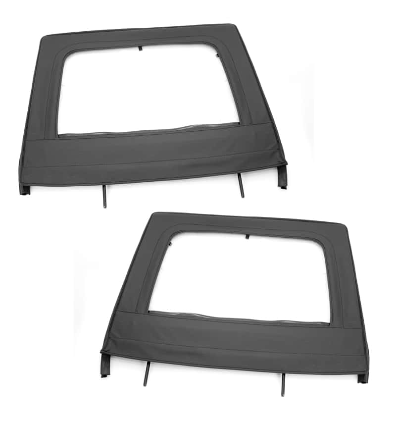 Rugged Ridge — Rugged Ridge Upper Door Kit Rear Black 07-18 4-Dr Jeep Wrangler JK
Door Window Frame
OFFROAD_DOORS - view 2