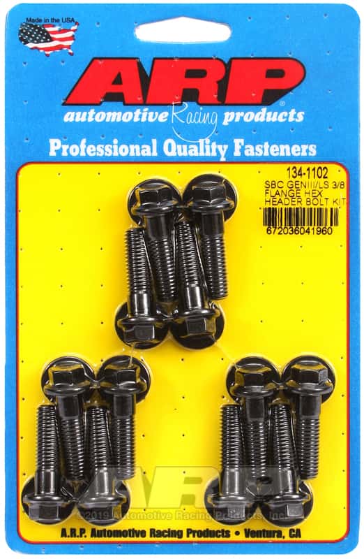 ARP — ARP Chevy LS 3/8in Flange Hex Header Bolt Kit - view 1