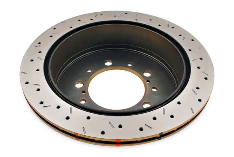 DBA — DBA 07+ Toyota Land Cruiser 200 Series Rear Drilled and Slotted 4000 Series Rotor
XS 4000 Series
Brake Rotor - view 4
