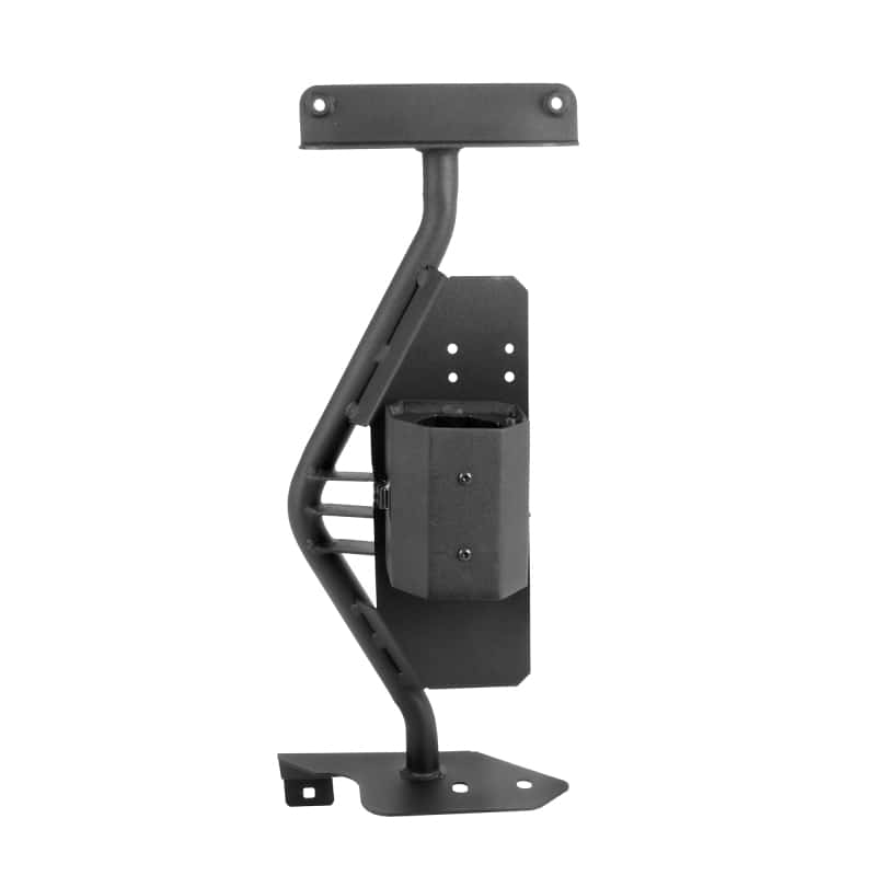 Go Rhino — Go Rhino 18-24 Jeep Wrangler JL/JLU/JT Front Fender Jack Mount for Xventure Gear EG Jack - Tex. Blk
Jack Mount-Exterior - view 2