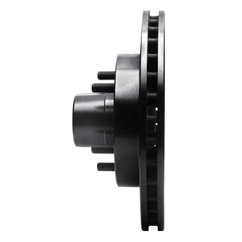 R1 Concepts — R1 1982-1995 Buick Regal Front Right Drilled & Slotted Black Brake Rotor
R1 Brake Rotor Drill - view 3