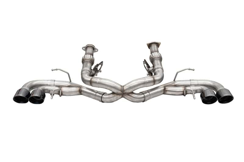 CORSA Performance — Corsa 2020-25 Corvette C8 3in Xtreme Cat-Back Exhaust 4.5in Black Quad Tips - Deletes stock AFMValve
Exhaust - view 1