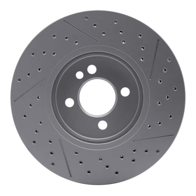 DFC — DFC 07-15 Mini Cooper (Excl Clubman) Front Drilled GeoSPEC Coated Rotor and Slotted
DFC Brake Rotor - view 5