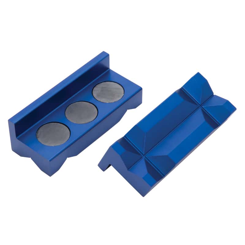 Russell — Russell Performance Blue Anodized Billet Aluminum Vice Jaws - view 2