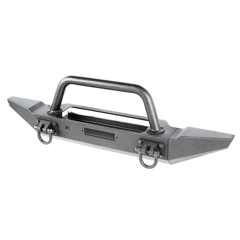 Rugged Ridge — Rugged Ridge XHD Bumper Kit Overrider Ft 76-06 CJ/Jeep Wrangler
XHD Bumper Kit
Bumper- Front - view 5