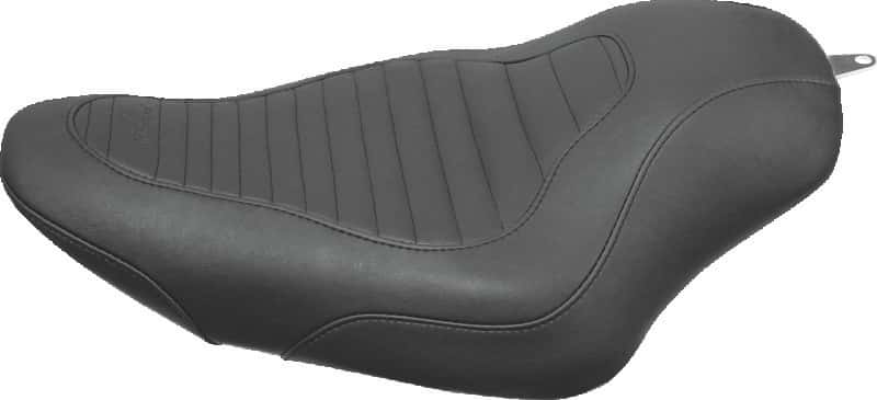 Mustang Motorcycle — Mustang 04-21 Harley Sportster 3.3 Gal Tripper Solo Seat - Black - view 1