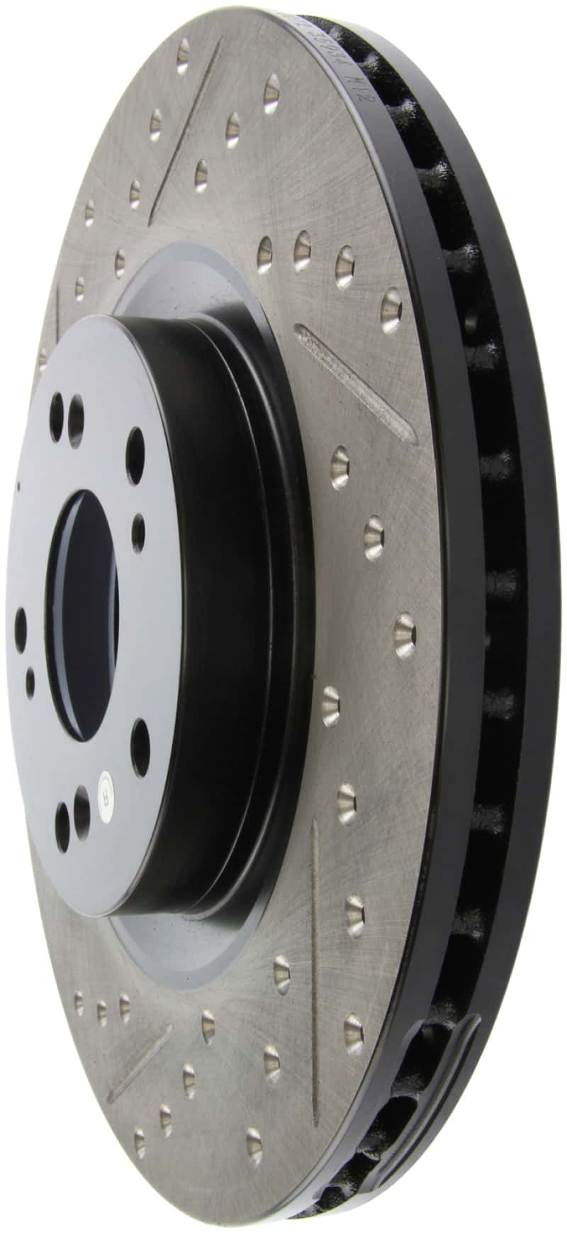 Stoptech — StopTech 02-06 Acura RSX Type S / 06-09 Honda Civic Si Slotted & Drilled Right Front Rotor
Disc Brake Rotor
Slot/Drill Rotor - view 4