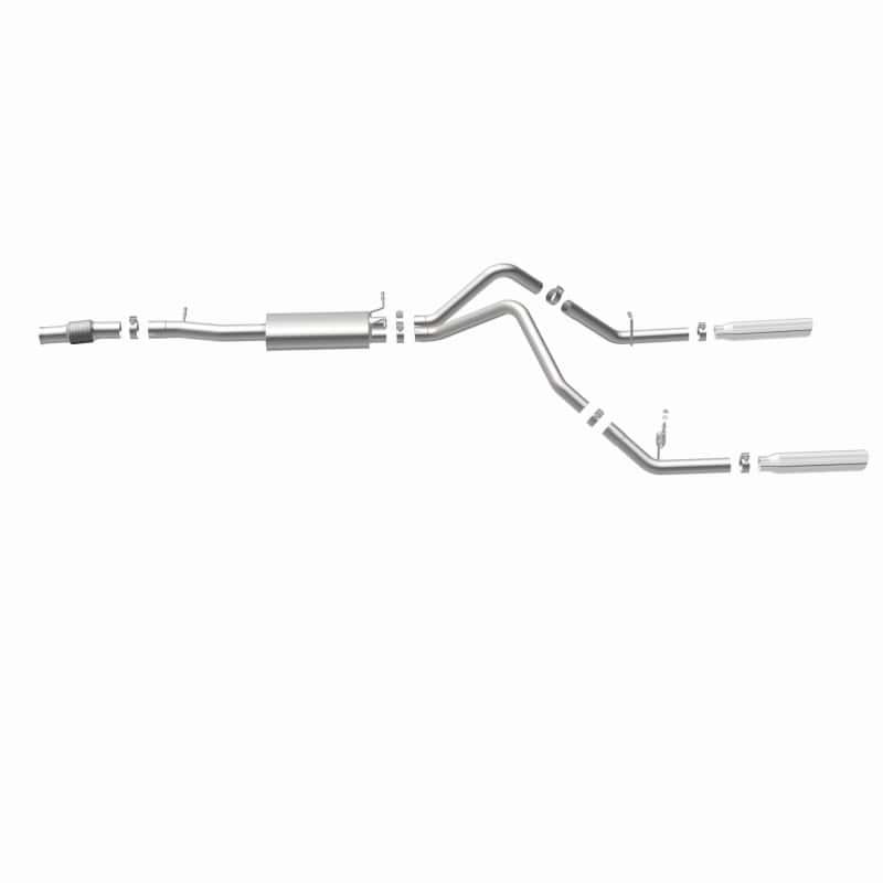 Magnaflow — Magnaflow 14 Chev Silverado V8 5.3L SC Cab Dual Split Rear Exit SS Cat Back Perf Exhaust
Cat-Back - view 36