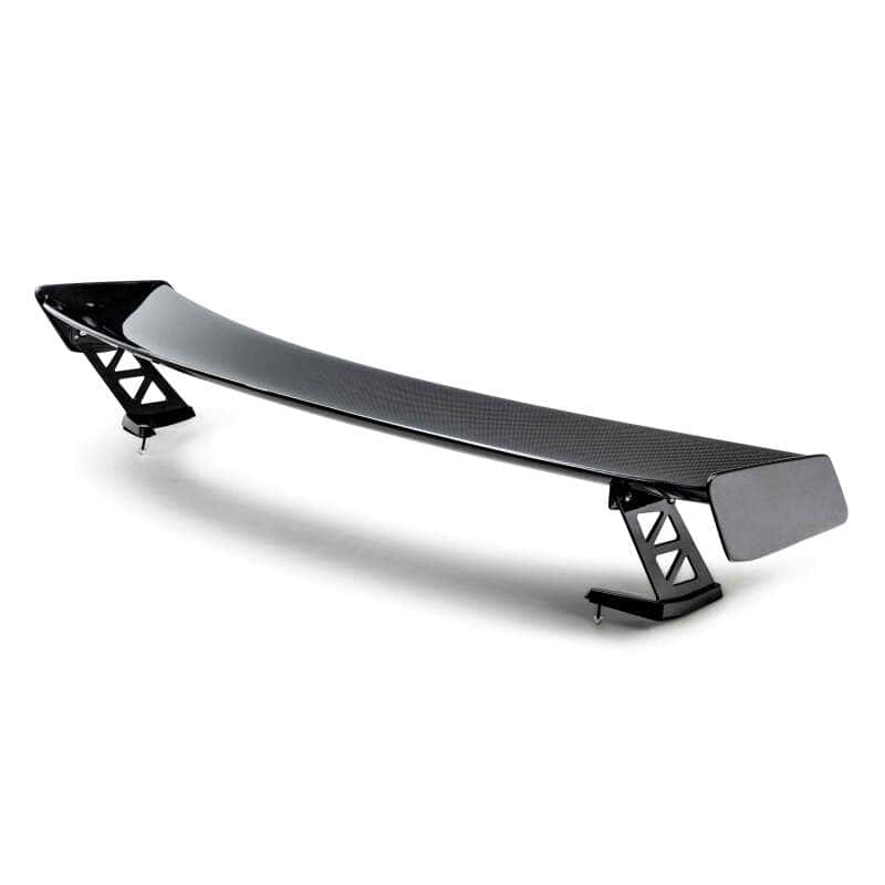 Anderson Composites — Remus 2017 Alfa Romeo Stelvio Q4 AWD 2.0L Turbo Multiair 127mm Angled Chrome Tail Pipe Set (Pair)
Anderson Composites 20-23 Ford Mustang Shelby GT500 Carbon Fiber Rear Spoiler - High Profile - view 2