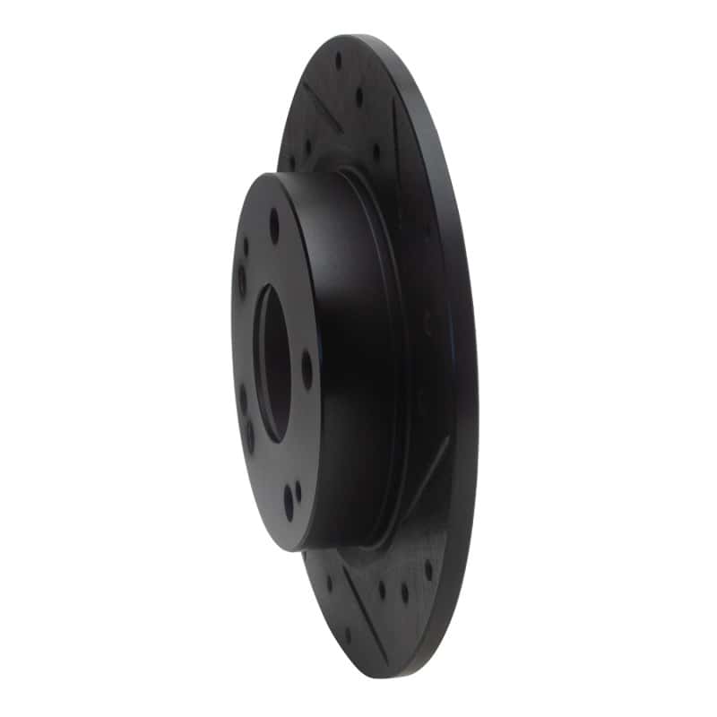 R1 Concepts — R1 2016-2025 Honda Civic Hatchback Rear Right Drilled & Slotted Black Brake Rotor
R1 Brake Rotor Drill - view 2