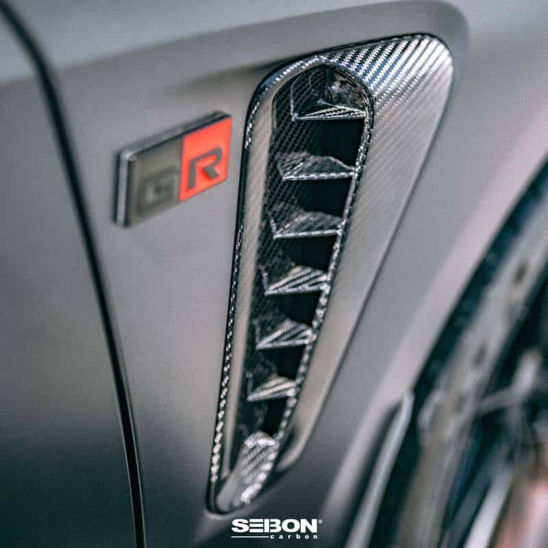 Seibon — Seibon 2023 Toyota GR Corolla Carbon Fiber Fender Vents - view 6