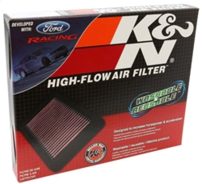 K&N Engineering — K&N 10 Ford Mustang GT 4.6L-V8 Drop In Air Filter
Replacement Air Filt
Air Filter - view 9