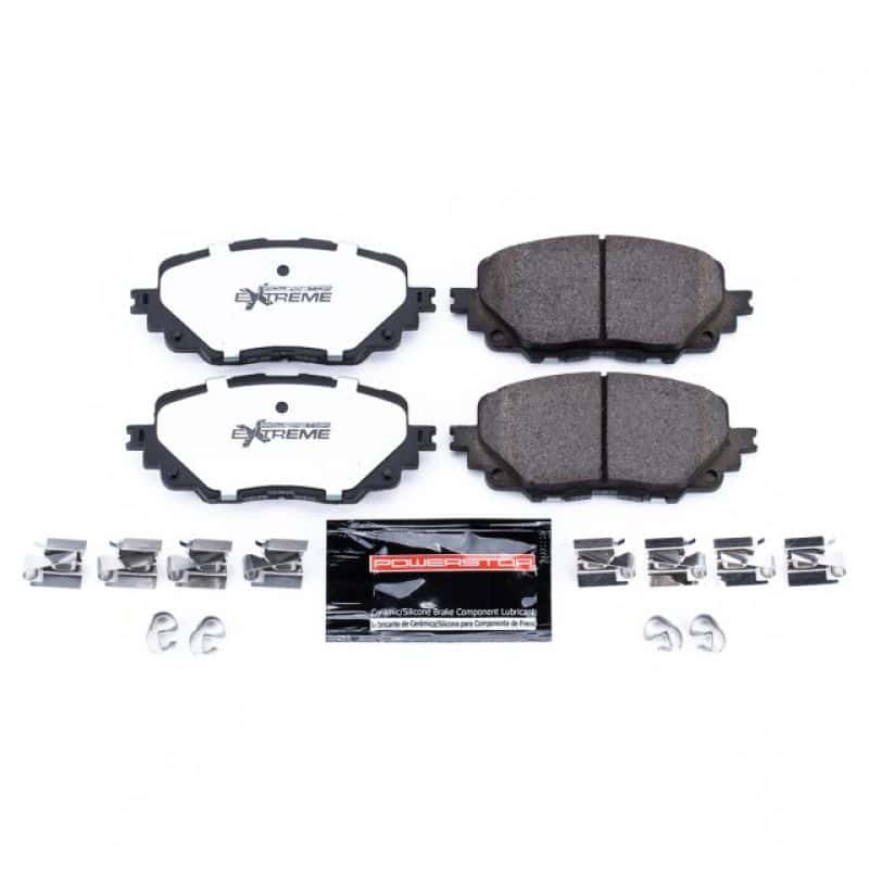 PowerStop — Power Stop 17-19 Fiat 124 Spider Front Z26 Extreme Street Brake Pads w/Hardware
Z26 Brake Pads - view 1