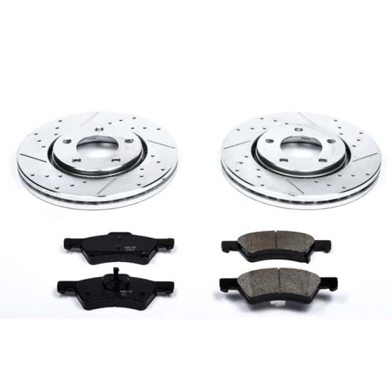 PowerStop — Power Stop 03-04 Dodge Caravan Front Z23 Evolution Sport Brake Kit - view 1
