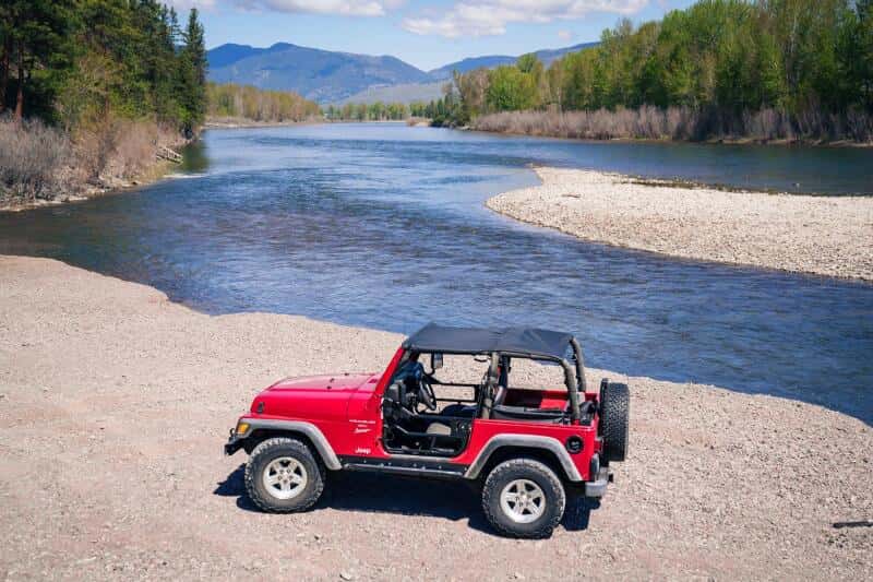 Bestop — Bestop 97-02 Jeep Wrangler TJ Header Safari Bikini (Black Denim)
Safari Bikini - view 4