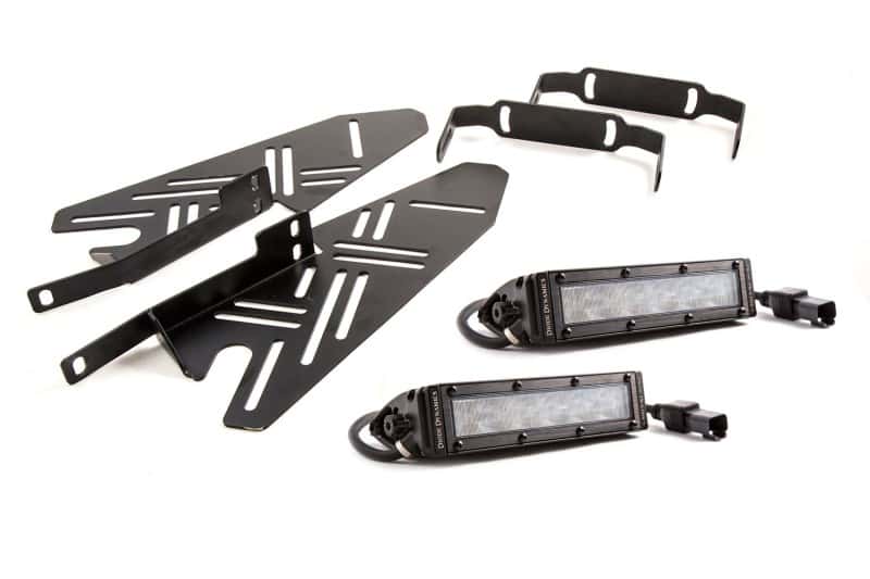 Diode Dynamics — Diode Dynamics Raptor 2017 Stage Series Fog Kit Stage Series 6 In - White Wide - view 1