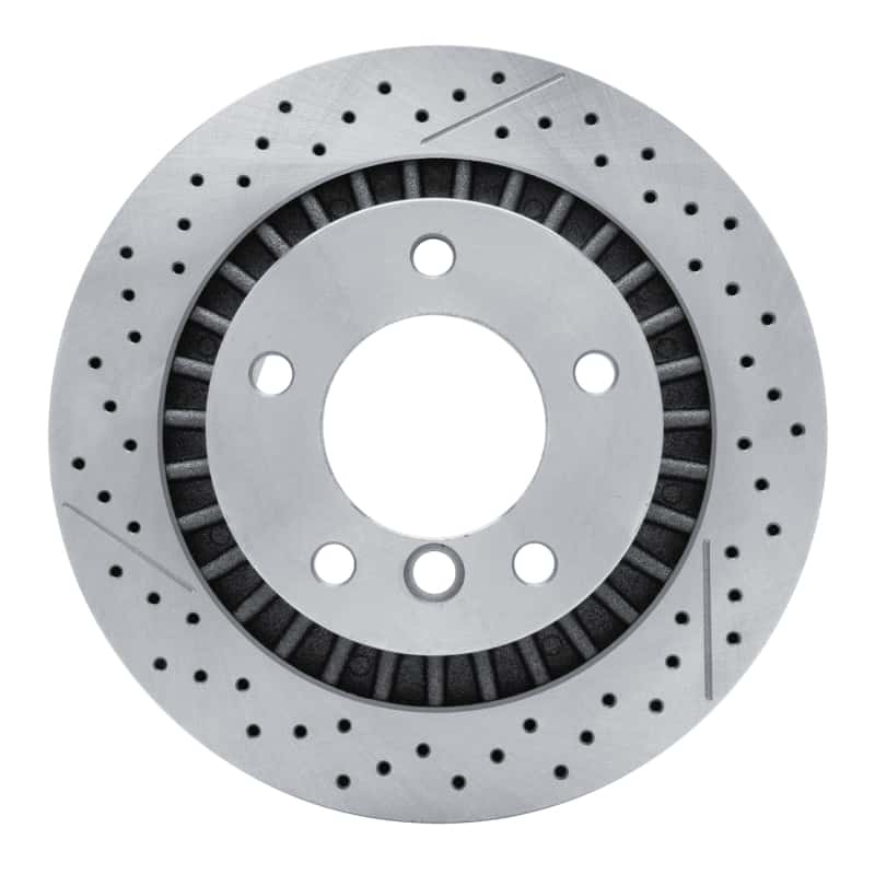 DFC — DFC 13-18 Mercedes-Benz G63 AMG Rear Drilled and Slotted Brake Rotor - view 1