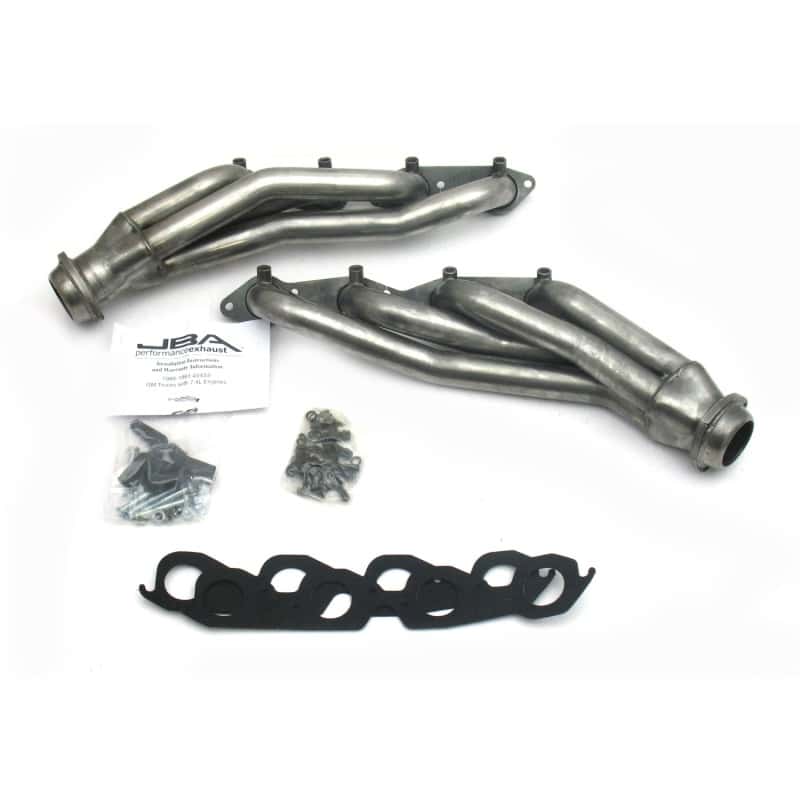 JBA — JBA 88-93 GM Truck 7.4L BBC w/A.I.R. 1-3/4in Primary Raw 409SS Cat4Ward Header
Exhaust Header - view 2