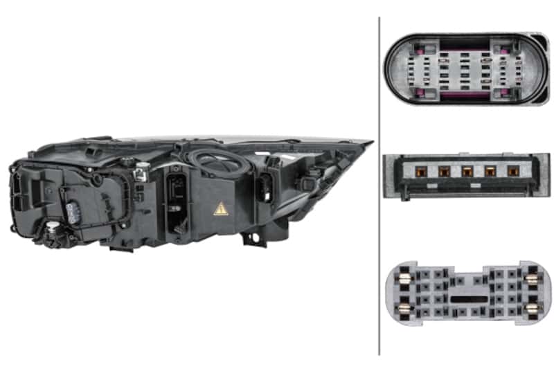 Hella — Hella 2017-2019 Audi Q7 Halogen Headlight Assembly
HdLtAssembly - view 1