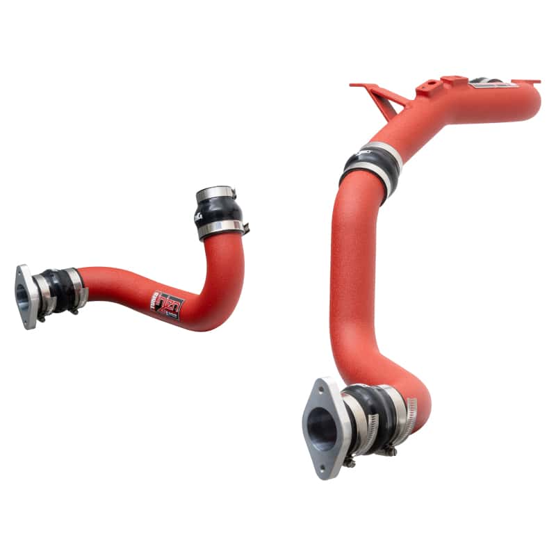 Injen — Injen 22-23 Honda/Acura Civic/Si/Integra 1.5L Turbo Aluminum Intercooler Pipe Kit - Wrinkle Red - view 4