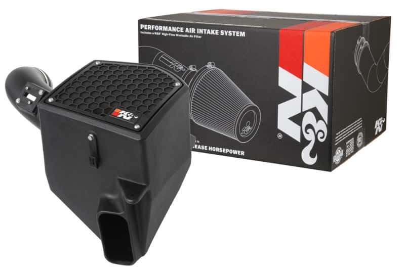 K&N Engineering — K&N 63 Series AirCharger Performance Intake 20-21 Chevrolet 1500 L6-3.0 DSL
Air Intake System - view 3