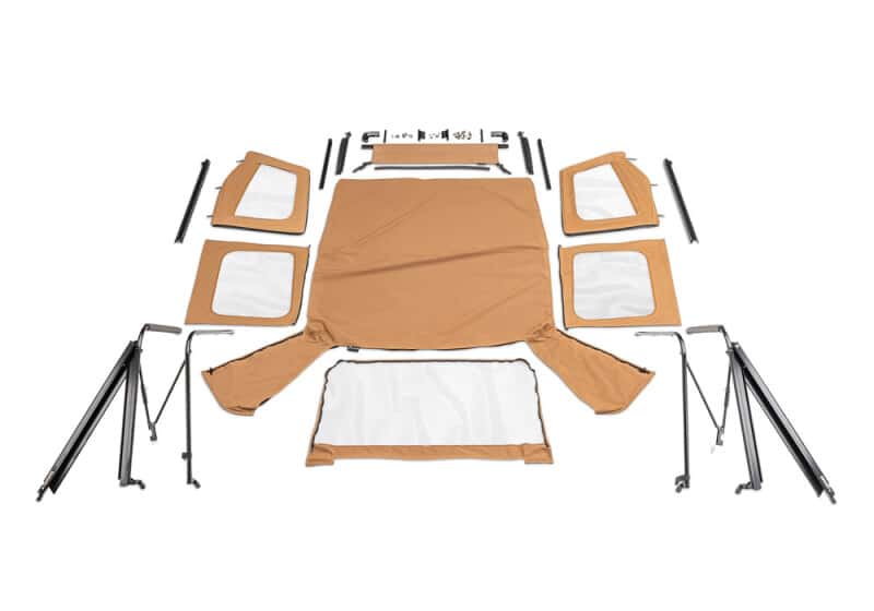Rampage — Rampage 1976-1983 Jeep CJ5 Complete Top - Spice Denim
Complete Soft Top Kt
Top-Soft - view 2