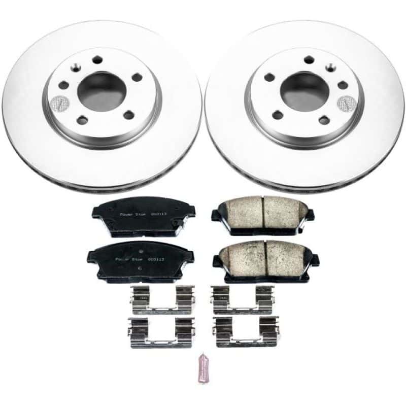 PowerStop — Power Stop 12-17 Buick Verano Front Z17 Evolution Geomet Coated Brake Kit - view 1