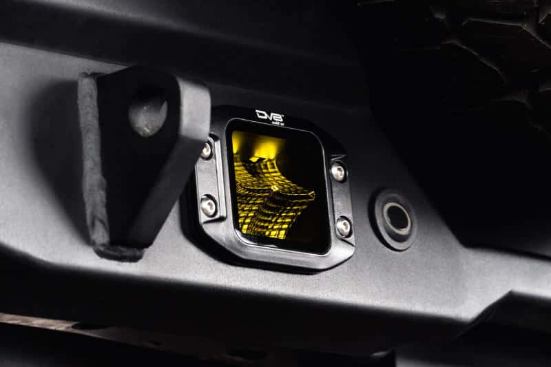 DV8 Offroad — DV8 3-Inch Elite Series LED Amber Flush Mount Pod Light - view 5