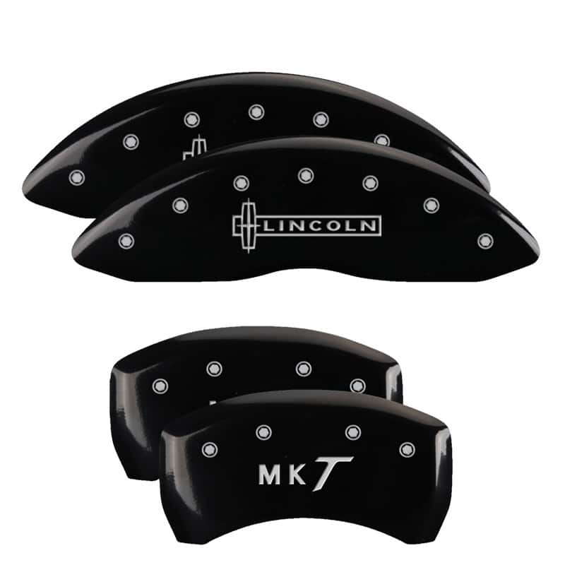 MGP — MGP 4 Caliper Covers Engraved Front Lincoln Engraved Rear MKT Black finish silver ch
Caliper Covers - view 1