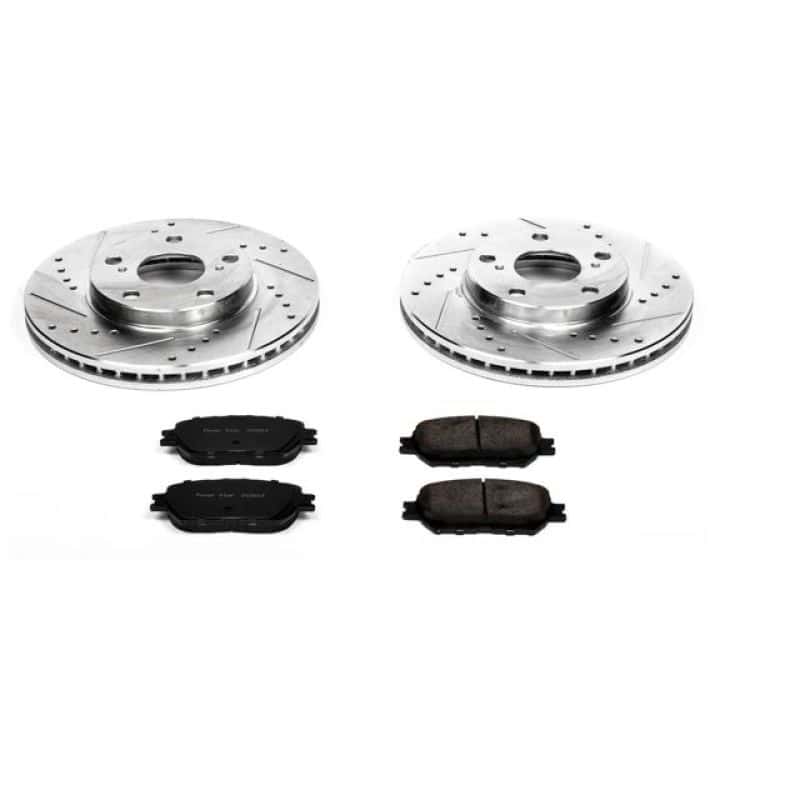 PowerStop — Power Stop 02-06 Toyota Camry Front Z23 Evolution Sport Brake Kit - view 1