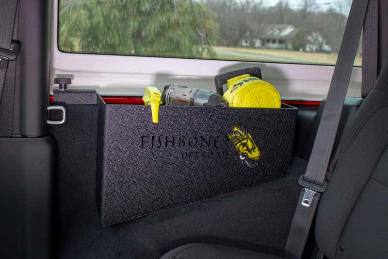 Fishbone Offroad — Fishbone Offroad 2018+ Jeep Wrangler JL 2 Door Wheel Well Storage Bins - view 6