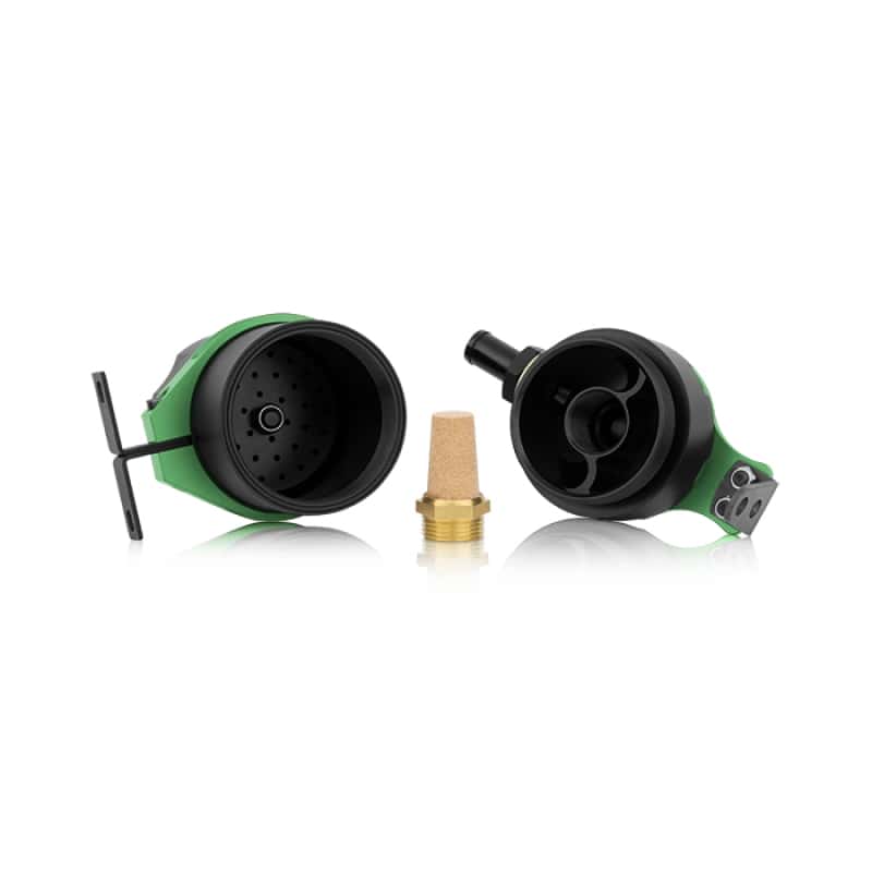 Mishimoto — Mishimoto Universal Baffled Oil Catch Can - Green - view 13