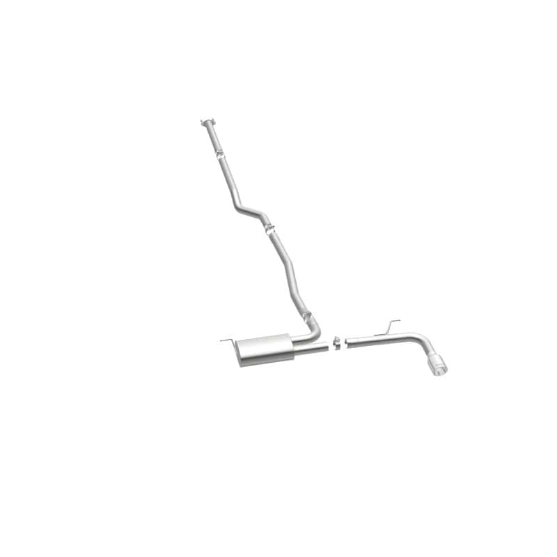Magnaflow — MagnaFlow Cat Back, SS, 2.5in, Street, Single Straight Pass. Polished 4in Tip, 2015 Ford Fusion 2.5L
Cat-Back - view 21