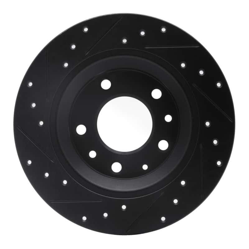 R1 Concepts — R1 98-15 Ford Fusion Rear Right Drilled & Slotted Black Brake Rotor
R1 Brake Rotor Drill - view 5
