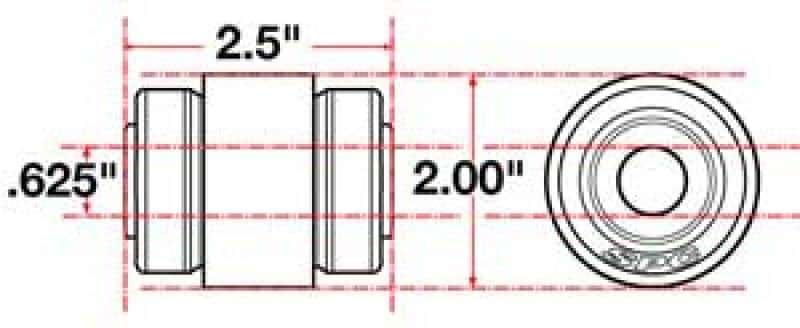 SPC Performance — SPC Performance xAxis Balljoint
CROSSAXIS JOINT
XAXIS JOINT - view 4