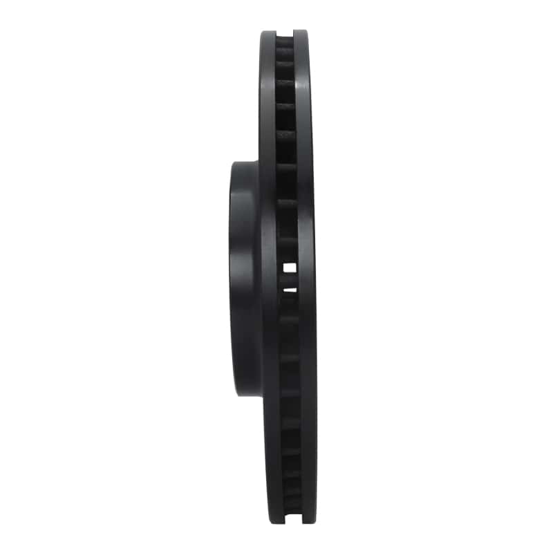R1 Concepts — R1 03-05 Nissan Maxima Front Left Drilled & Slotted Black Brake Rotor
R1 Brake Rotor Drill - view 3