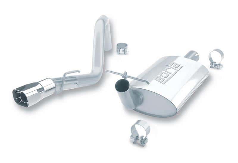 Borla — Borla 91-95 Jeep Wrangler YJ 4.0L 6cyl 4WD 2Dr SS Single Right Rear Exit Cat-Back Exhaust
Cat-Back System
ExhstSysKt - view 2