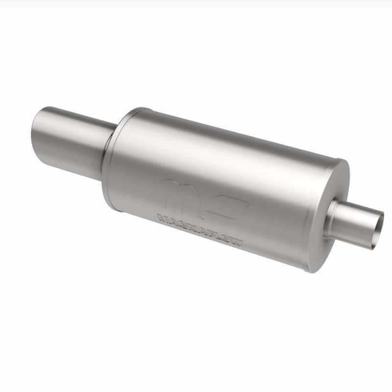 Magnaflow — MagnaFlow Muffler W/Tip Mag SS 14X7X7 2.25/4.
Straight Through - view 13