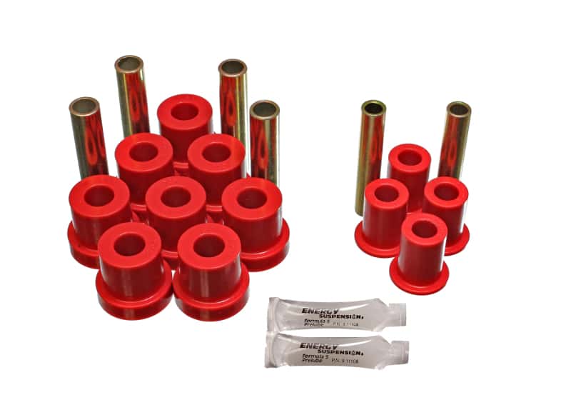 Energy Suspension — Energy Suspension GM 4Wd Front Spring & Shackle Bushing - Red
Leaf Spring Bushing - view 4