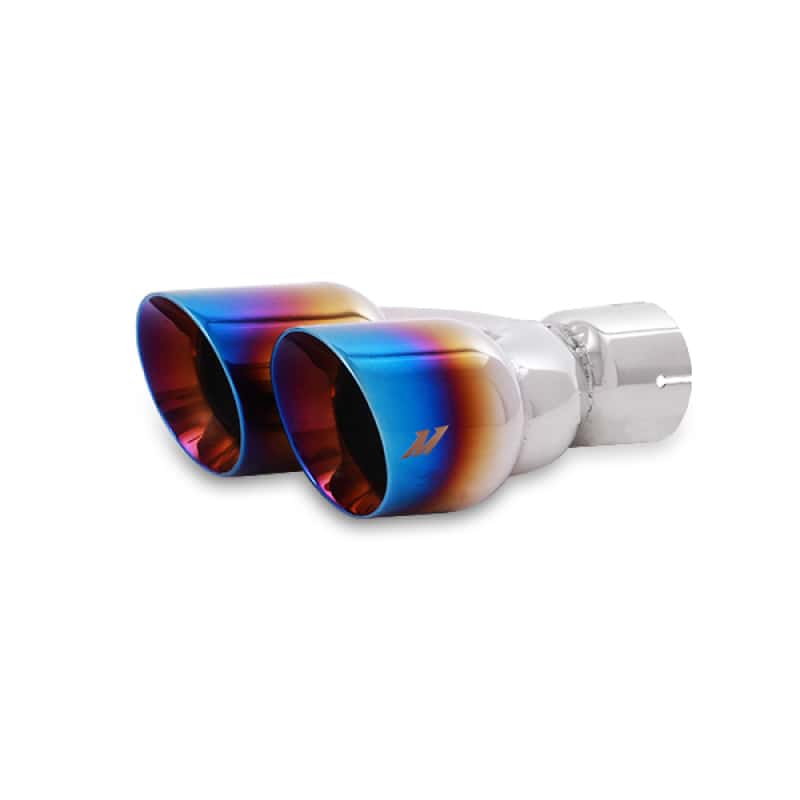 Mishimoto — Mishimoto 14-16 Ford Fiesta ST 1.6L 2.5in Stainless Steel Resonated Cat-Back Exhaust w/ Burnt Ti - view 3