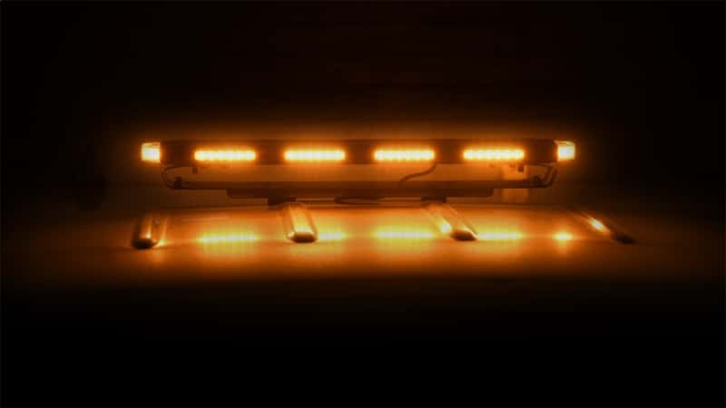Putco — Putco 24in Hornet Light Bar - (Amber) LED Stealth Rooftop Strobe Bar
LED Light Bar - view 4