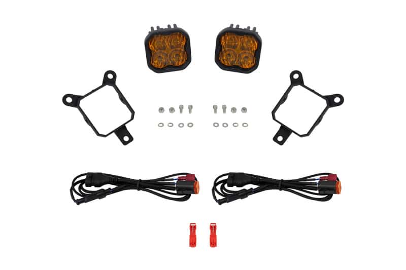 Diode Dynamics — Diode Dynamics SS3 Max Type YS Kit ABL Yellow SAE Fog - view 1