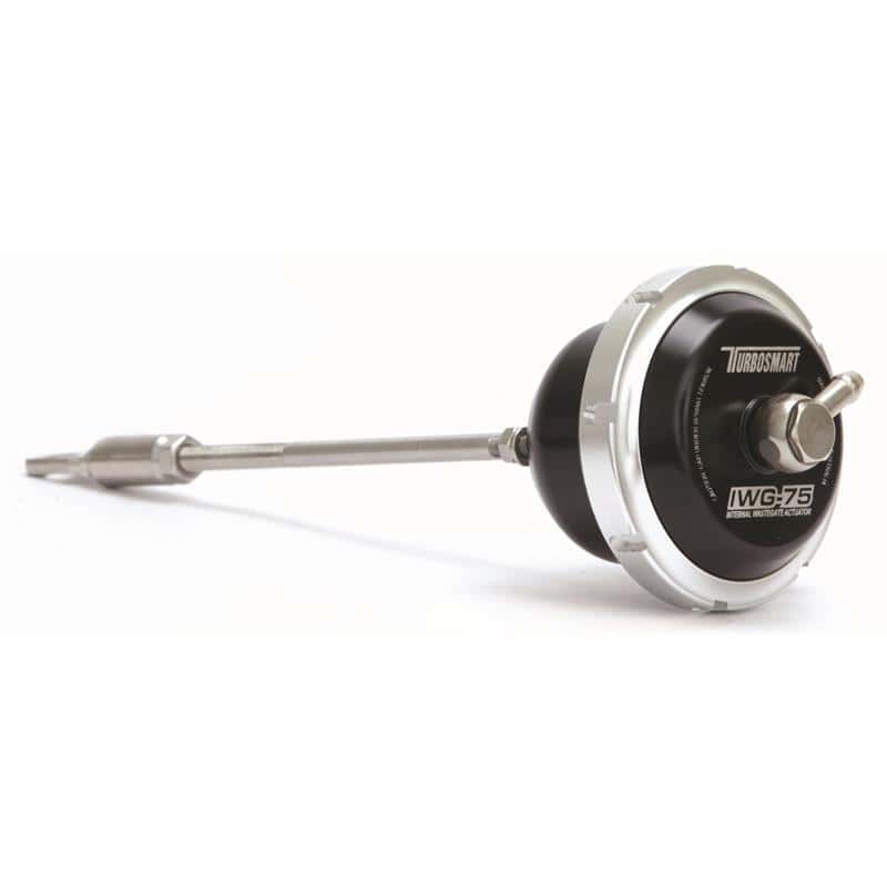 Turbosmart — Turbosmart IWG75 Dodge Cummins Turbo Diesel 26 PSI Black Internal Wastegate Actuator
Wastegate - view 2