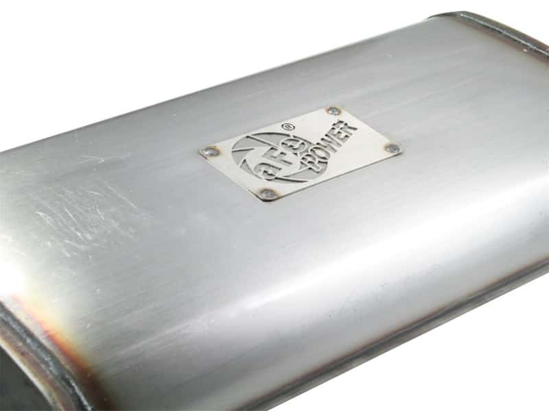 aFe — aFe MACHForce XP Exhaust Cat-Back SS-409 04-06 Jeep Wrangler TJ Unl L6 4.0L 2.5in Off-Road No Tip
Cat-Back Exhaust
ExhstSysKt - view 3