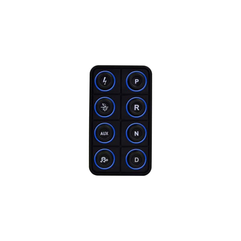 AEM — AEM EV 8 Button Keypad CAN Based Programmable Backlighting - view 13