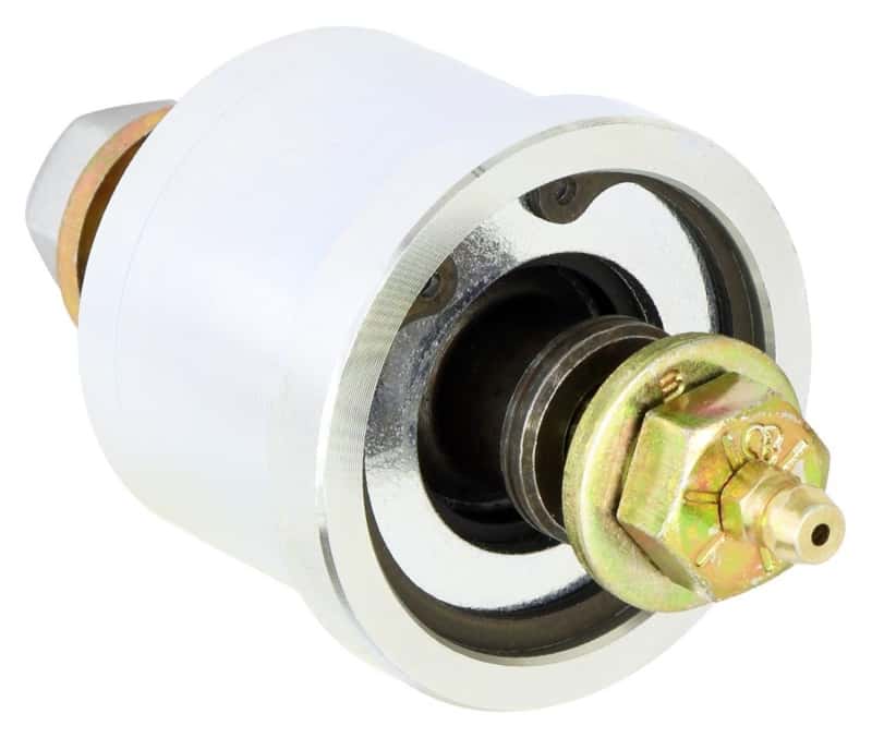 RockJock — RockJock Johnny Joint Rod End 2in Machined Press-In 2in X .500in Ball Int. Greased w/ Bolts
SuspLinkArmJt - view 1